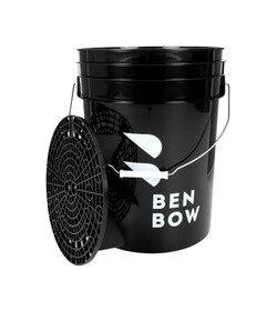 ​BenBow czarne wiadro do mycia z separatorem 20L